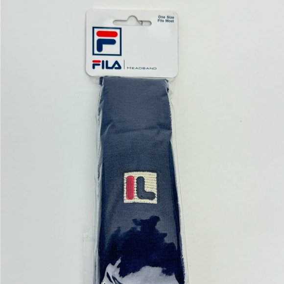 Fila Headband, Navy Blue NWT - Picture 2 of 3